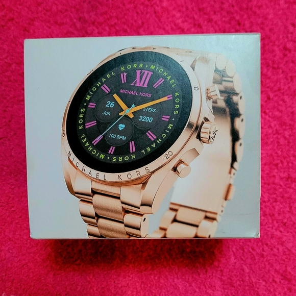 Michael Kors Gen 6 Bradshaw Rose Gold Smartwatch S.Steel.Model: MKT5133 - Picture 6 of 9